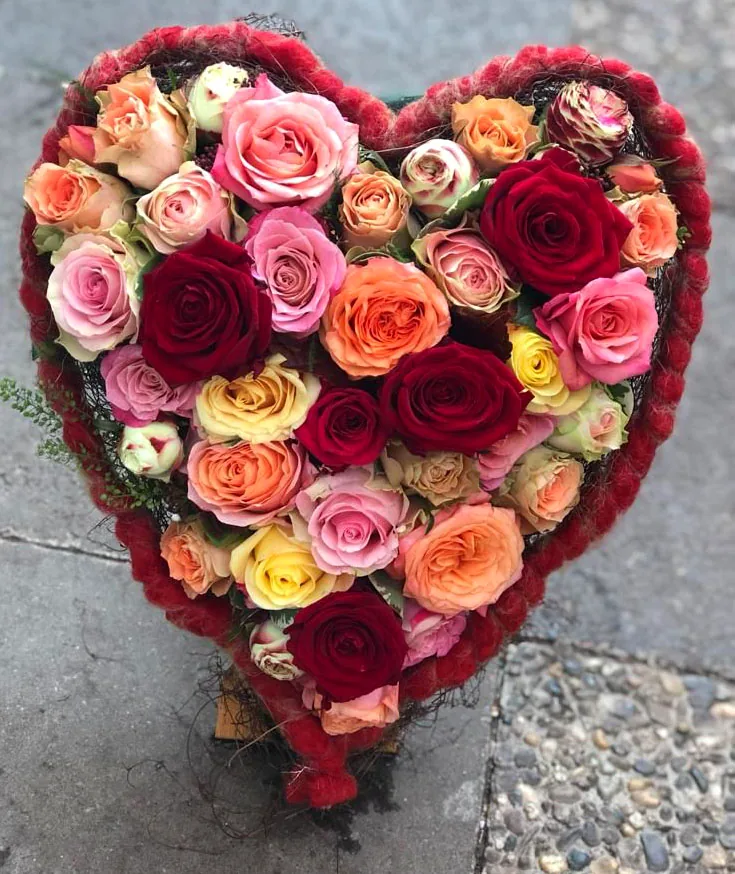 Florale Arbeit von Blumen Niebergall